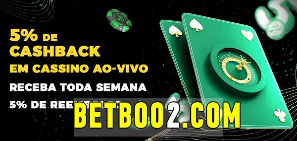 Promoções do cassino ao Vivo Betboo